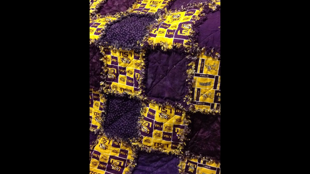 Rag Quilt - Edredón Rústico o Trapo