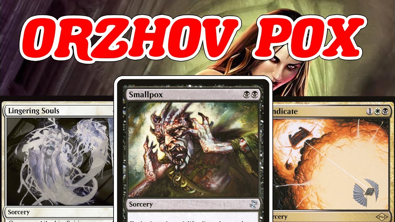 ORZHOV POX! Legacy Black And White Smallpox Resource Denial Deck MTG