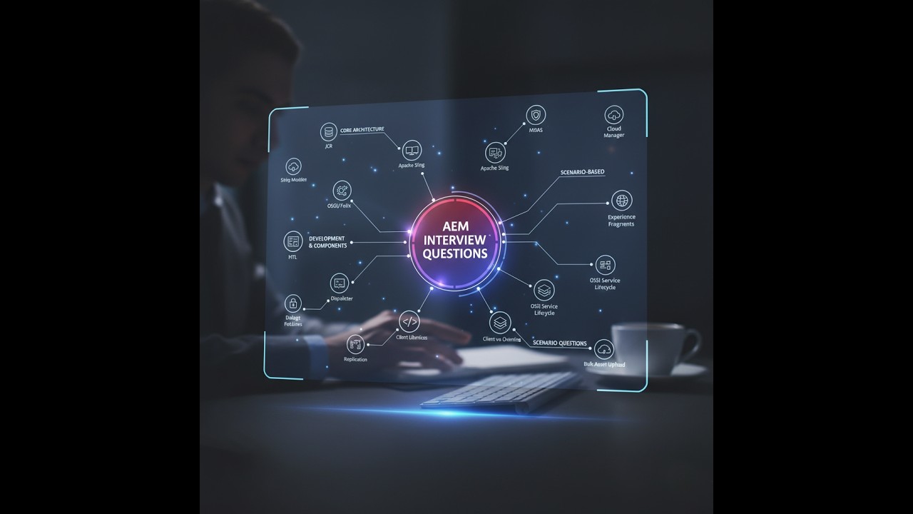 AEM  - Interview Questions and Answers #code #adobe #interview