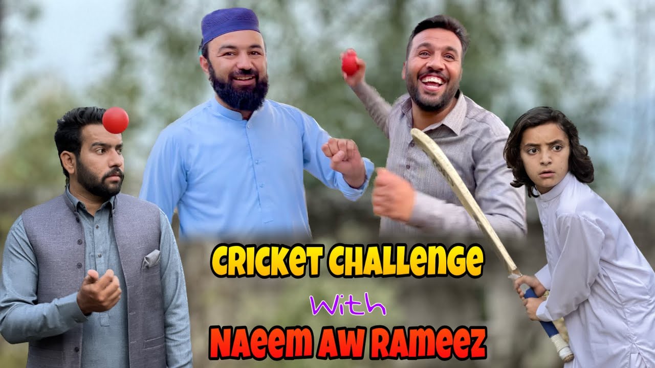 Cricket Challenge With @NaeemAwRameezz New Azi Ki Vlogs 2022