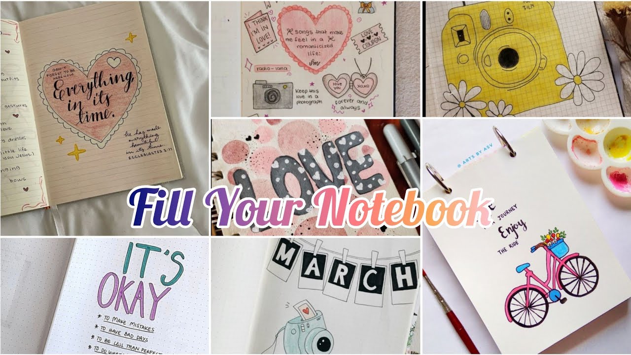 Notebook Inspo: 30+ Things to Put in Your Empty Journals (Art, Planning, & More) #Journaling