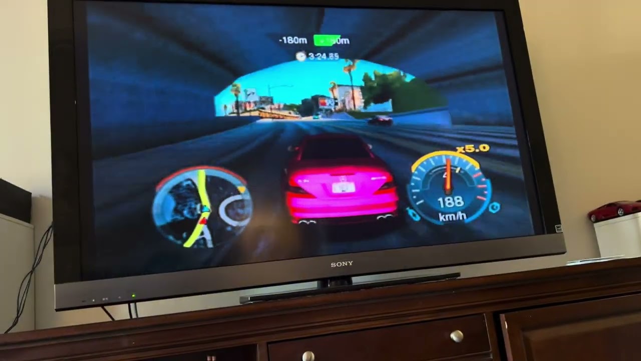 Need For Speed Undercover PS2 Highway Battle Silver 1:14.19 