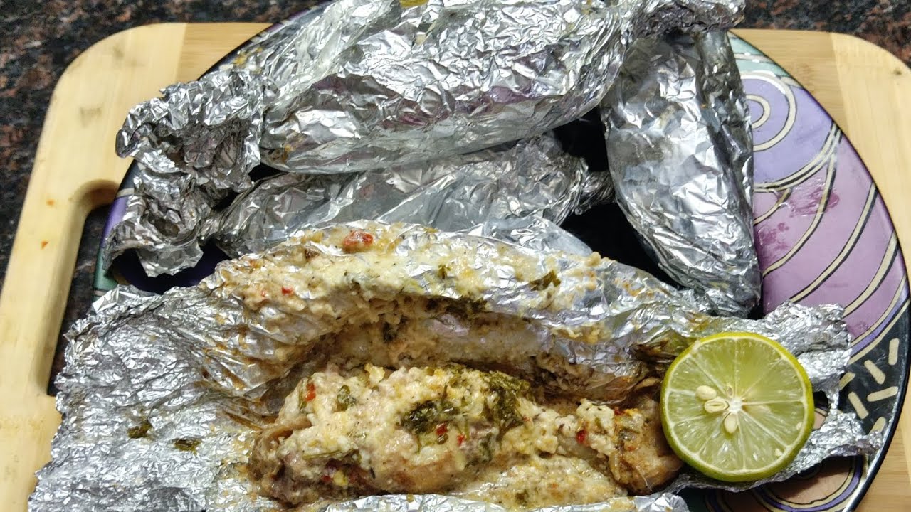 Foil Chicken Starter| Zero Oil , healthy and delicious Recipe 