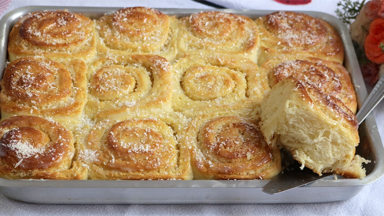 FATIAS HÚNGARAS FOFINHAS E FÁCIL DE FAZER - PÃO DOCE DE COCO