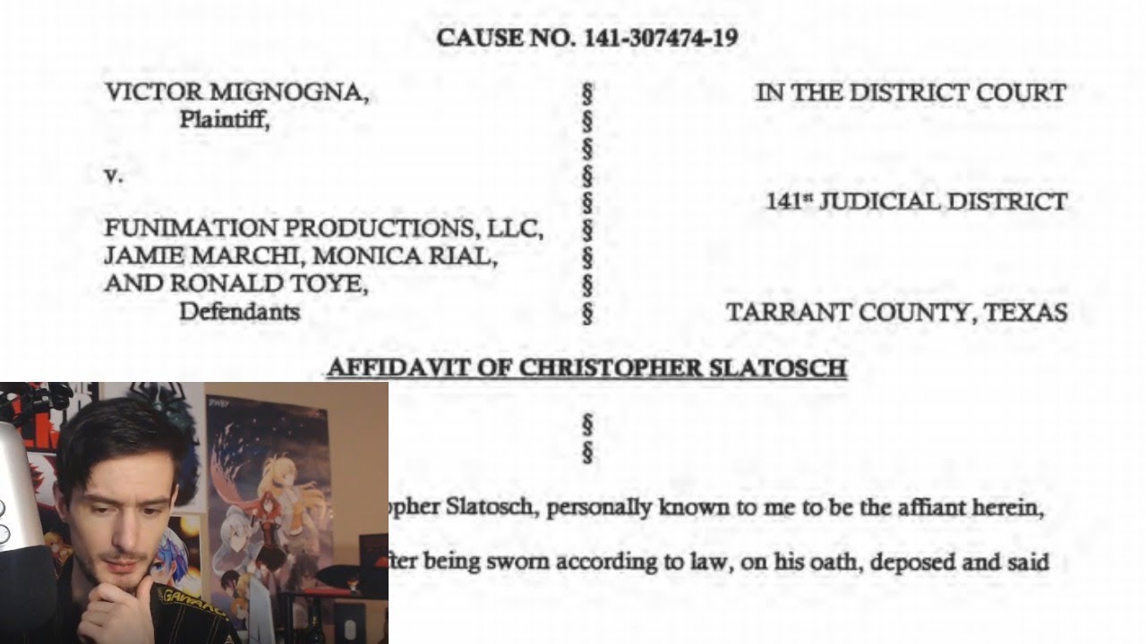 They said Vic was being CRIMINALLY charged! HUGE MISTAKES pointed out by Chris Slatosch' Affadavit!!