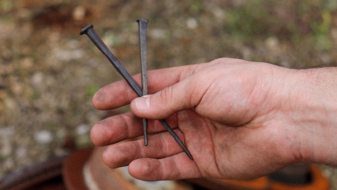 Forging Nails for Dummies: Teaching My Son-in-Law Blacksmithing [Ep. 1]