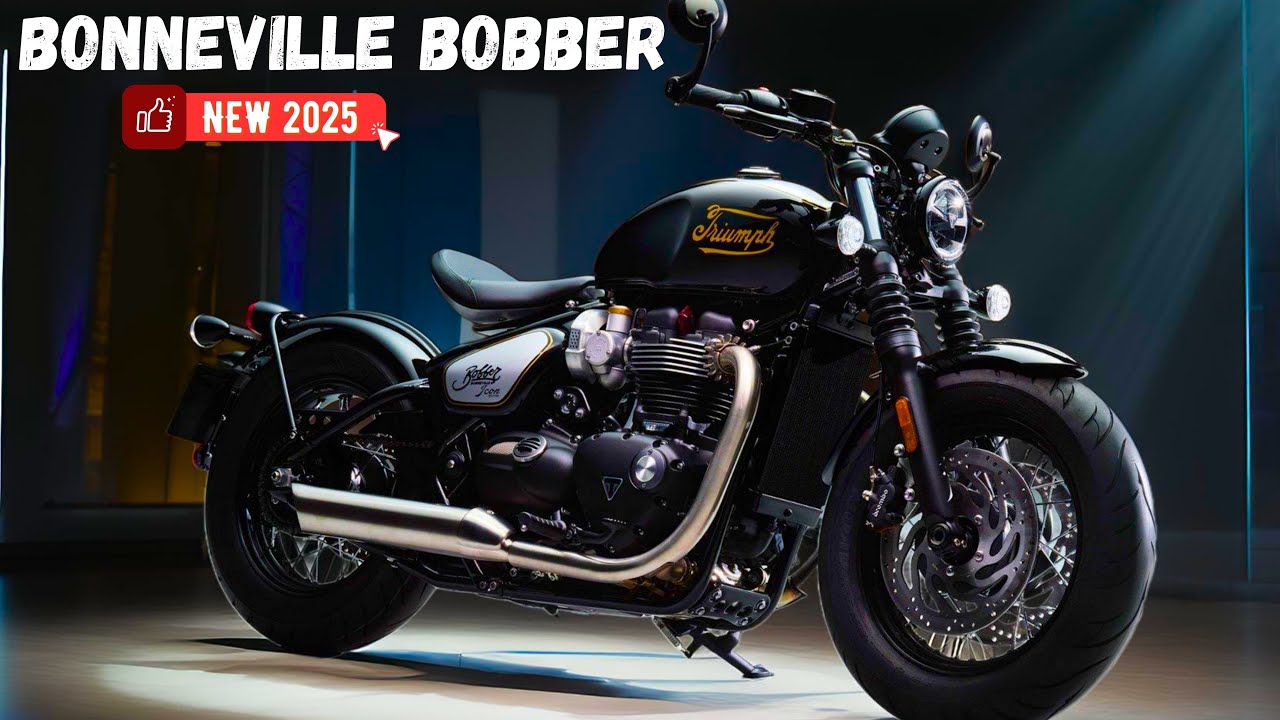 2025 TRIUMPH BONNEVILLE BOBBER 1200 & BOBBER ICON SPECIAL EDITION | Fun and Easy to Ride Motorcycle