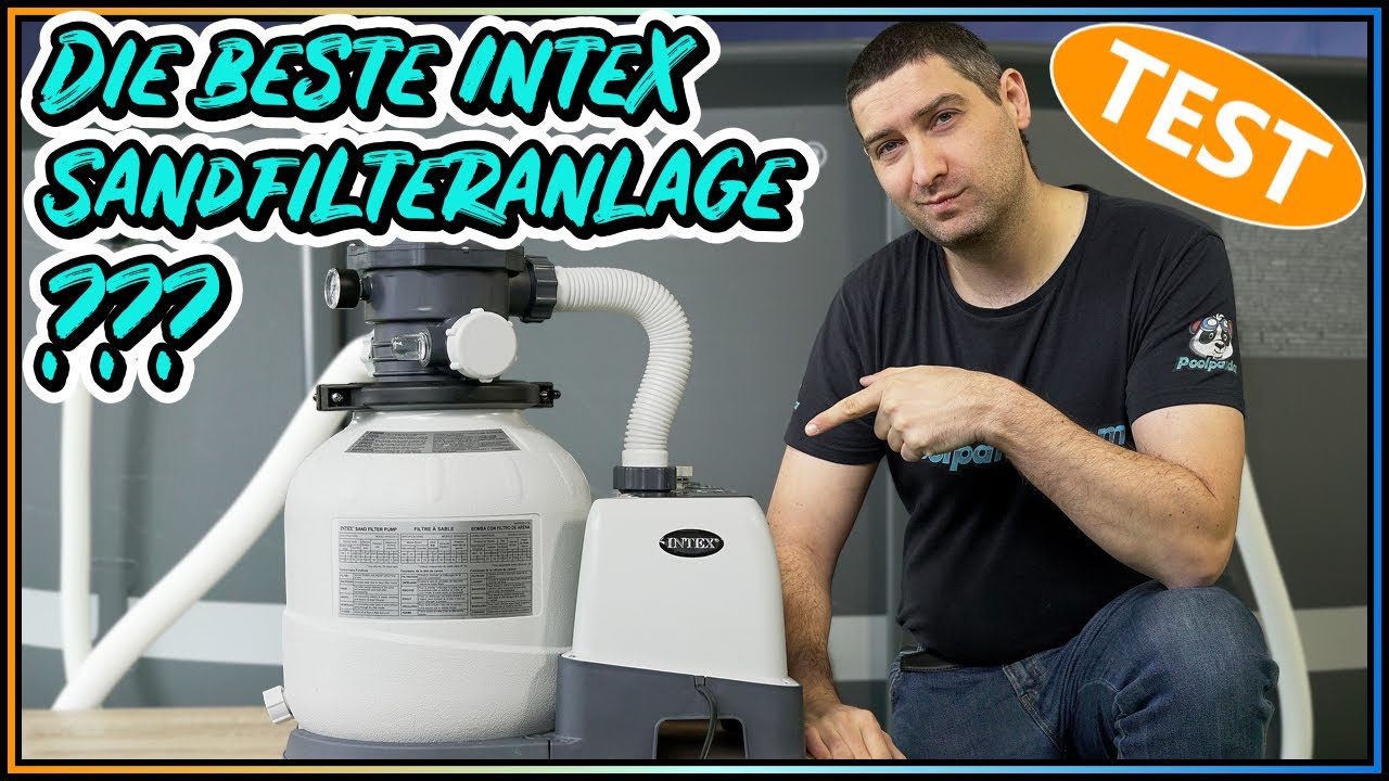 💦Intex Sandfilteranlage Krystal Clear 6,0 m³ im Test - der beste Sandfilter von Intex?