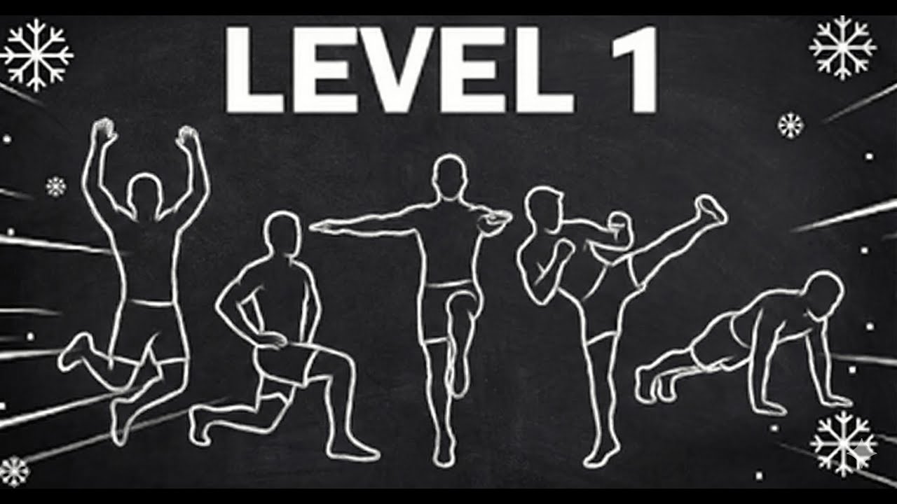 HIGH QUALITY Immersive Interactive Warm Up | Can You Beat All 5 Levels?🔥| Full Body Gamified Workout