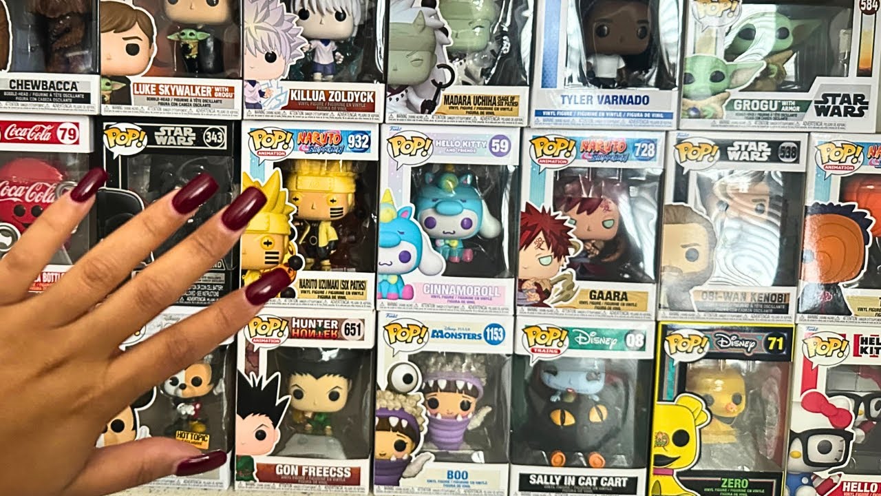 ASMR Funko Pop Collection Tapping & Box Sounds 📦✨ (So Relaxing)