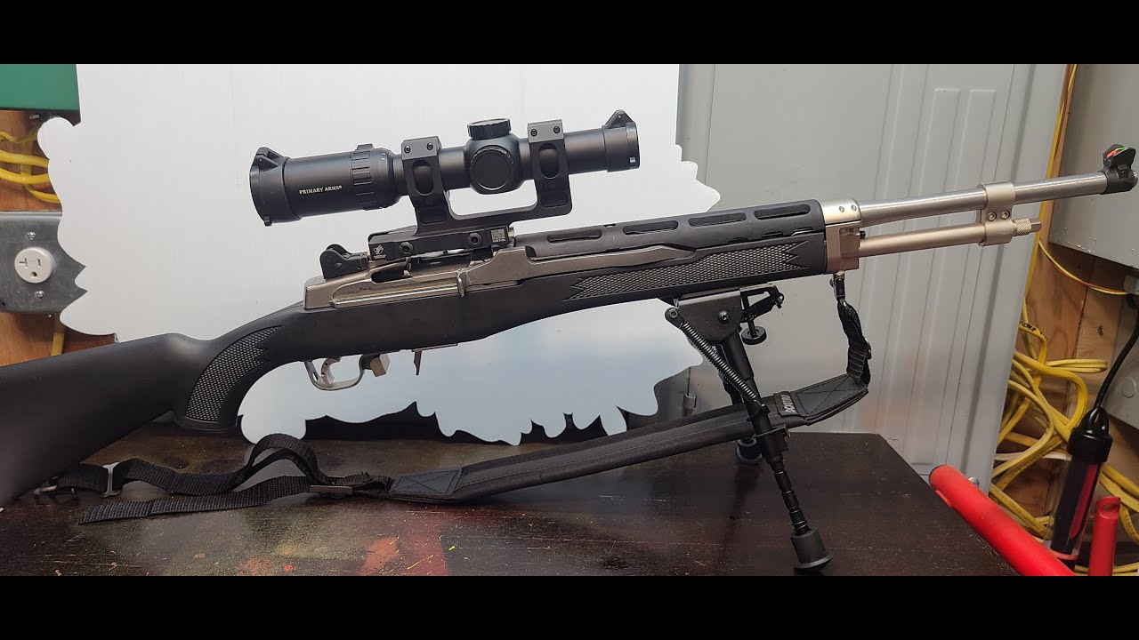 Ruger Mini-14 - Installation of Choate Tool Mini-14 Ventilated Handguard