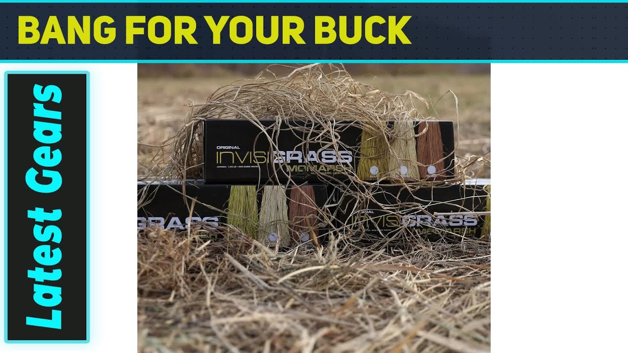 Наборы для маскировки водоплавающих птиц Momarsh Blind Grass Packs: непревзойденная эффективность...