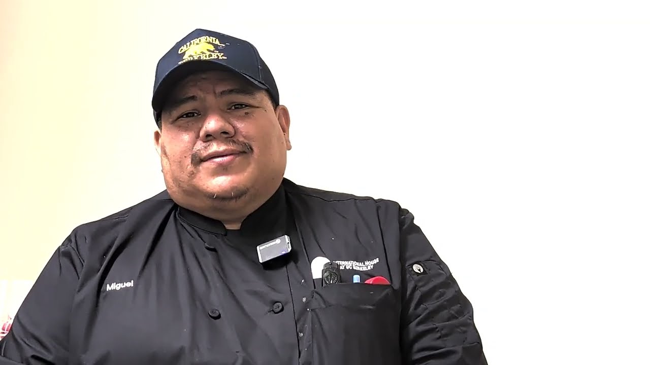 Chat with UC Berkeley International House Chef - Miguel Nieto