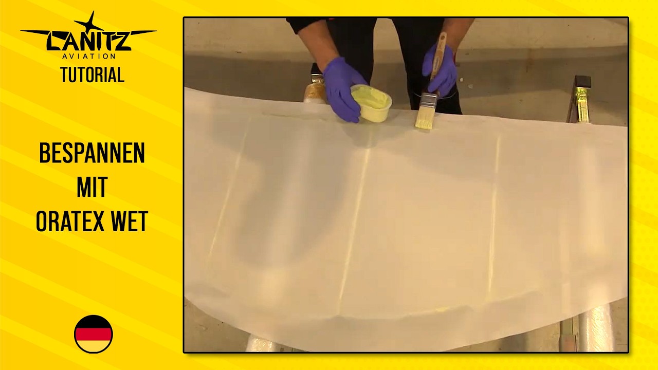 Bespannen mit ORATEX WET