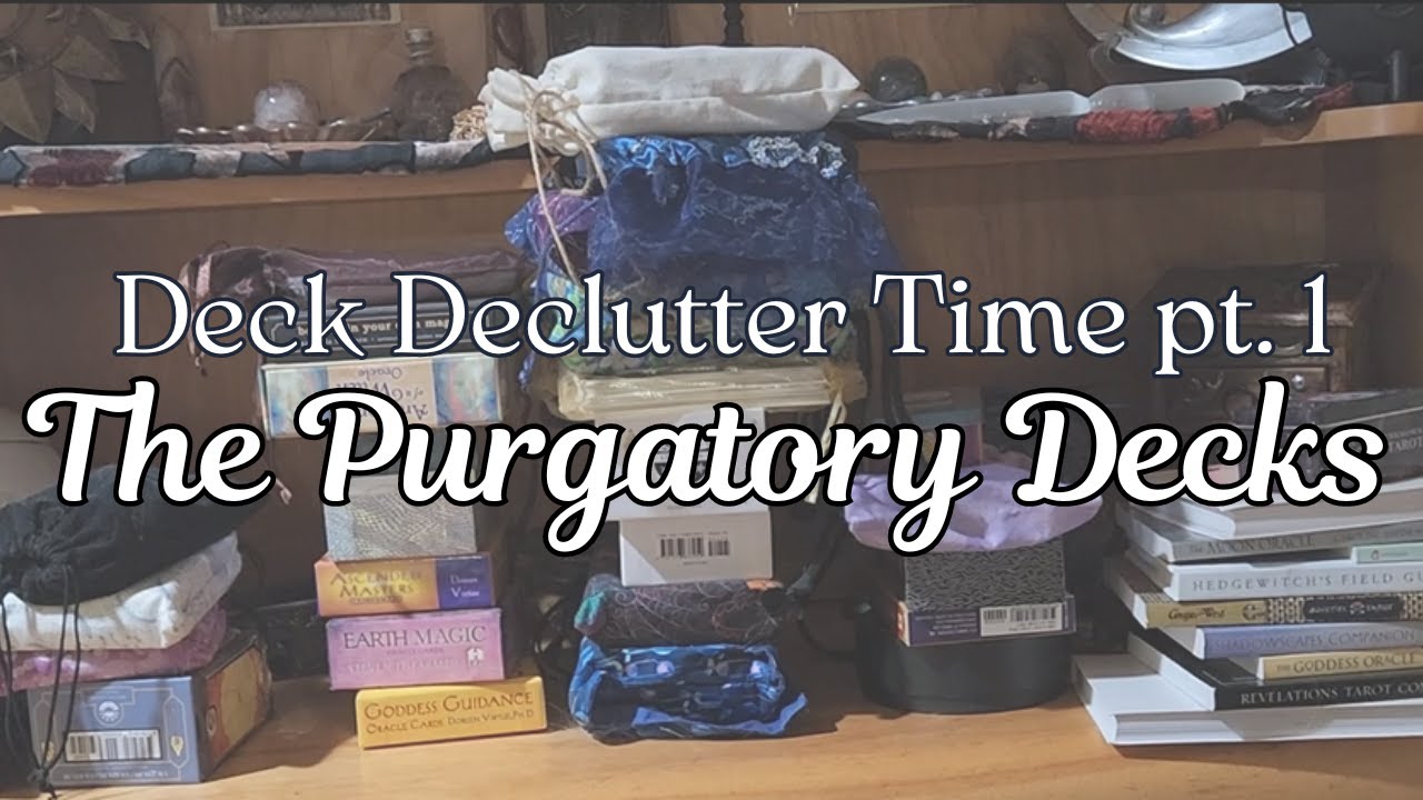 Deck Collection Declutter - Decks in Purgatory