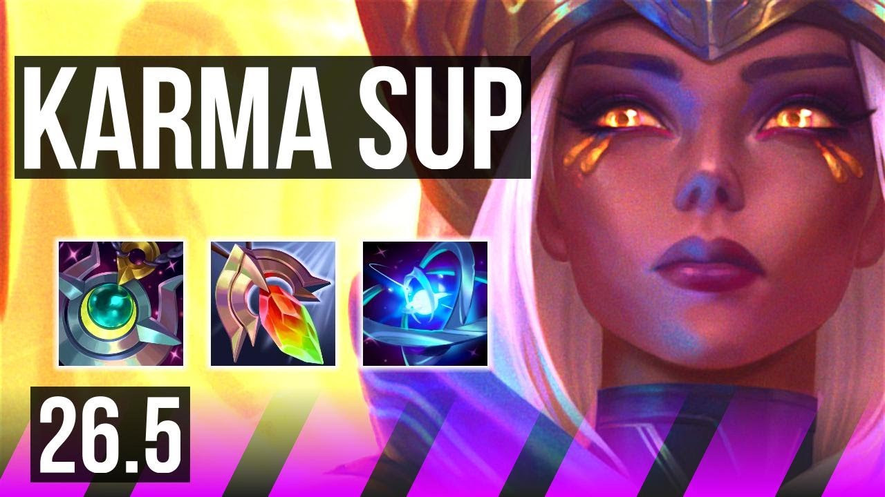 KARMA & Singed vs NAUTILUS & Senna (SUP) | 20K damage | EUW Challenger | 26.5