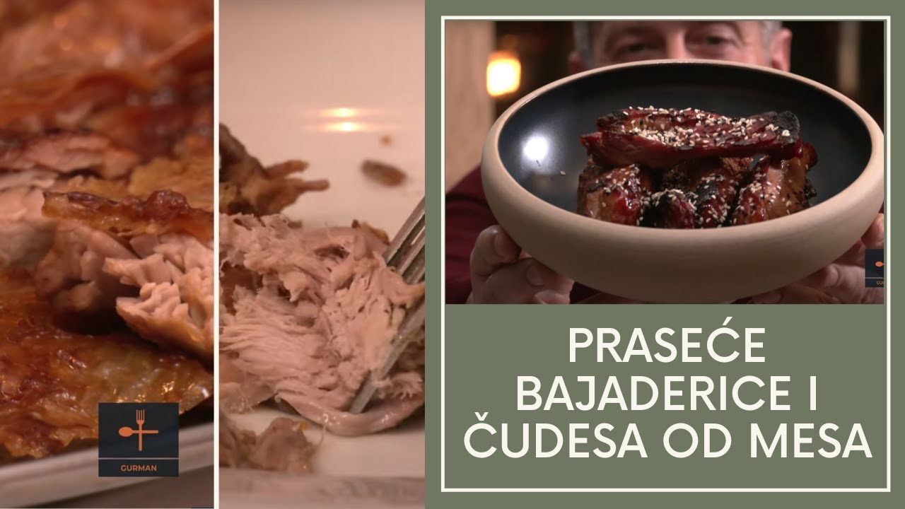 Bajadere od PRASETINE - pečenje bez kostiju | NAJBOLJA pečenjara i ČUDESA od mesa GURMAN Ep.32
