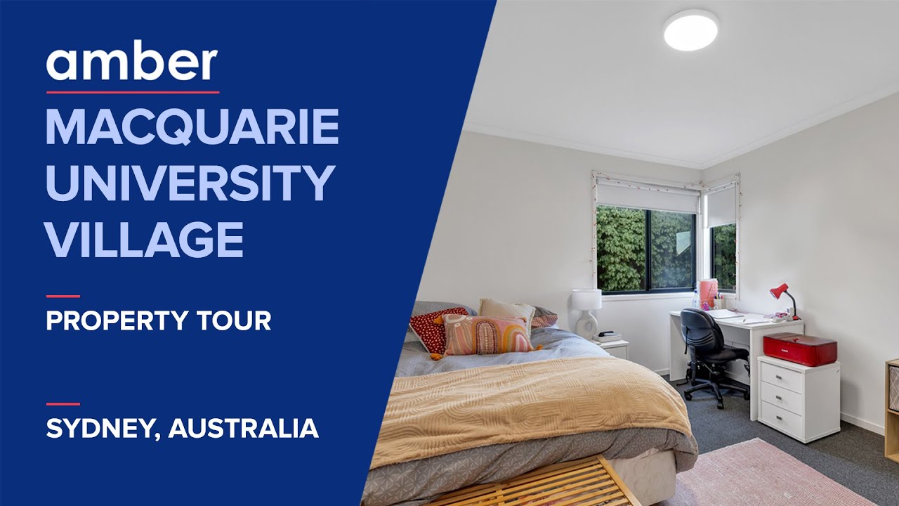 Property Tour | Macquaire University Village | Student Accommodation in Sydney | amber