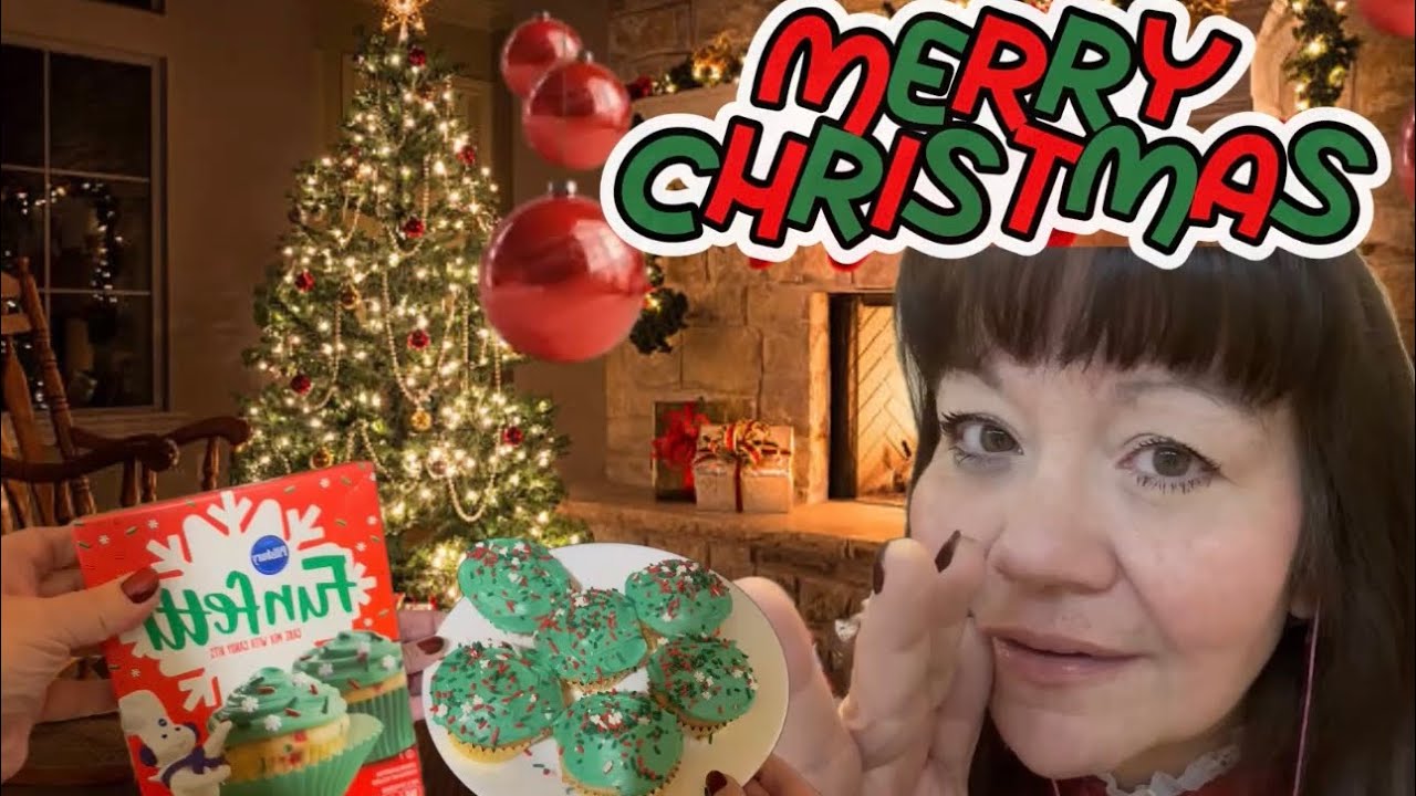 ASMR Cozy Whispering Ramble / Baking with Me 🧁 Funfetti Cupcakes 