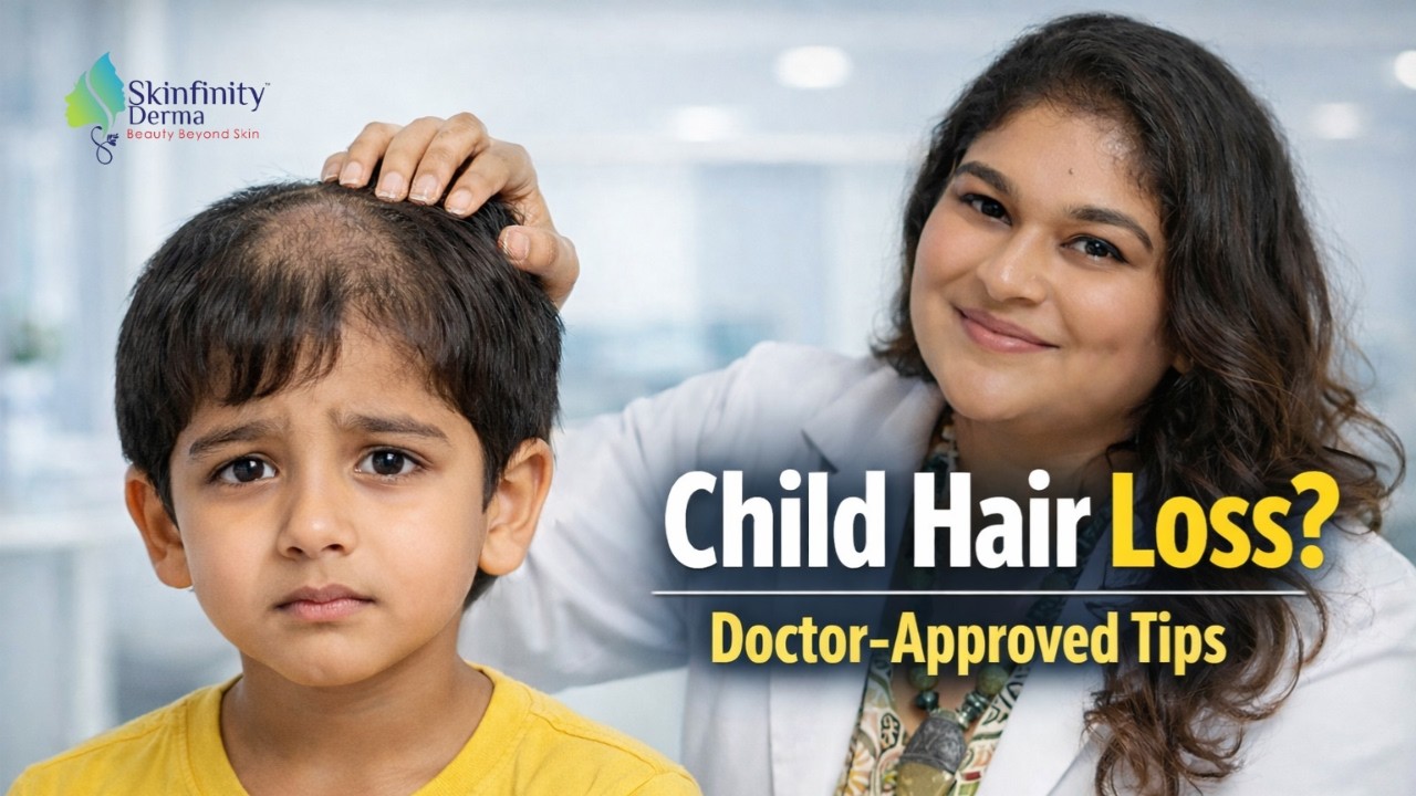 Child Hair Loss Treatment: Best Tips for Healthy Hair in Kids | Skinfinity Derma