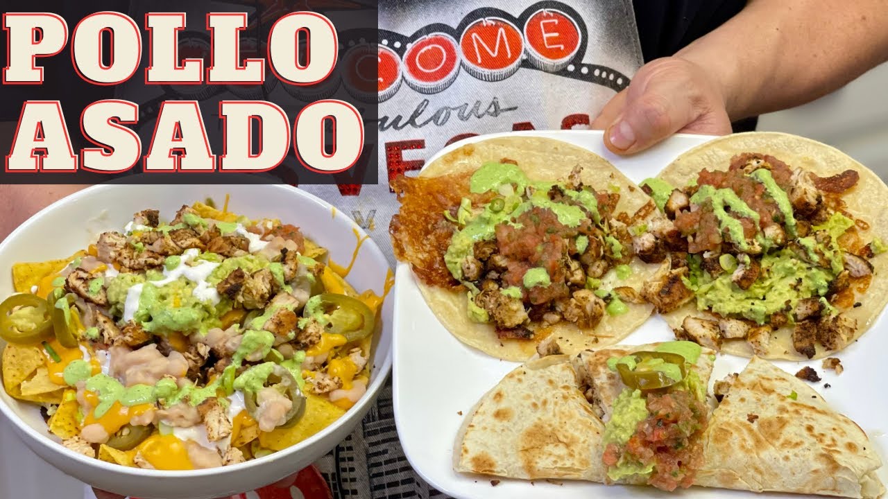 Grilled Chicken | 3 Different ways to make Pollo Asado