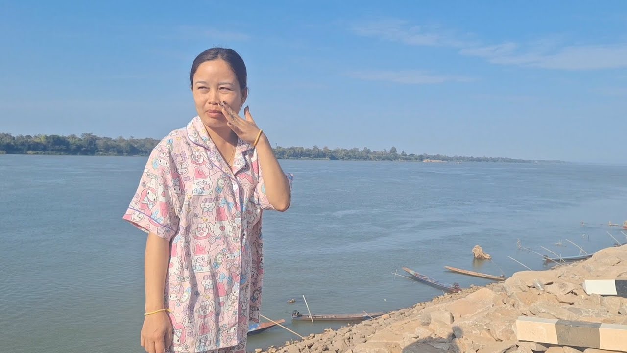 ชมวิวริมโขงฝั่งลาว🇱🇦🥰