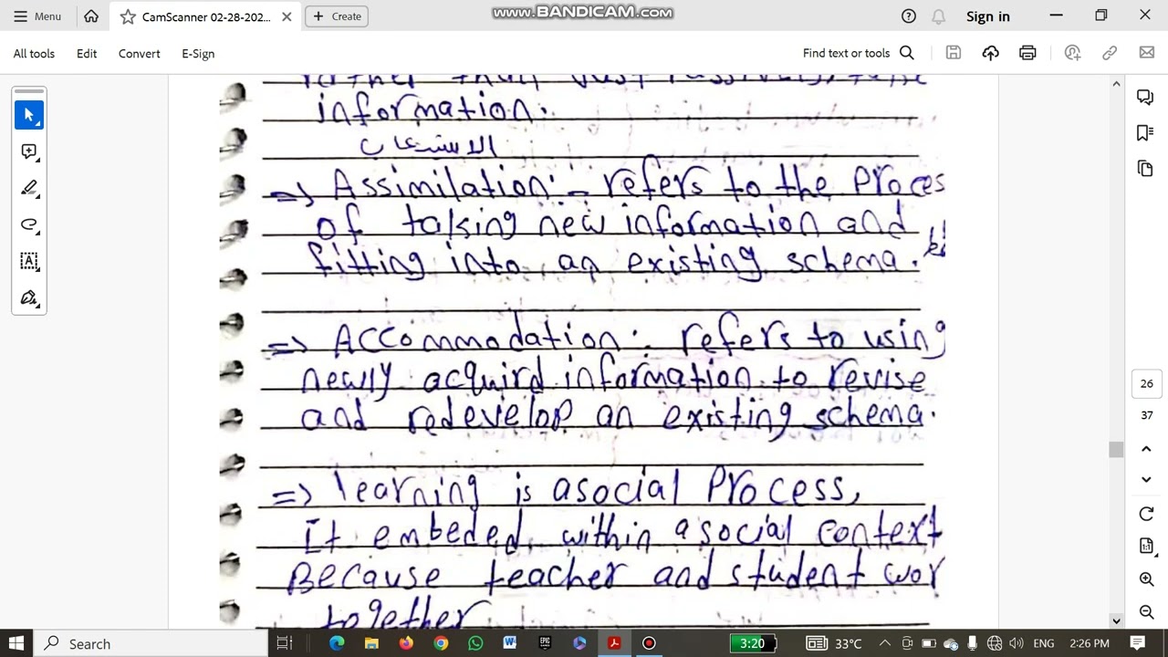 مسابقة 30 الف معلم فصل /تخصص انجليزى /شرح التربوى الانجليزى /شرح النظرية البنائية ج 1