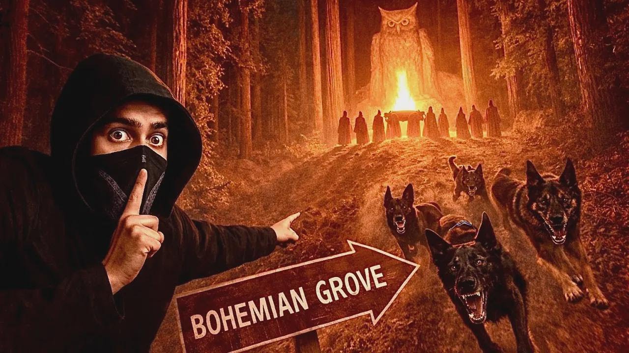 Underwegs im Bohemian Grove: Von Hunden bei Nacht erwischt!