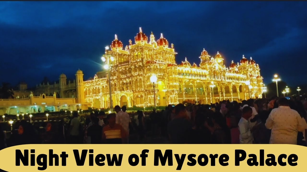 Night View of Mysore Palace/ Karnataka Tourism/Amba Vilas Palace/ Mysore Tourism 