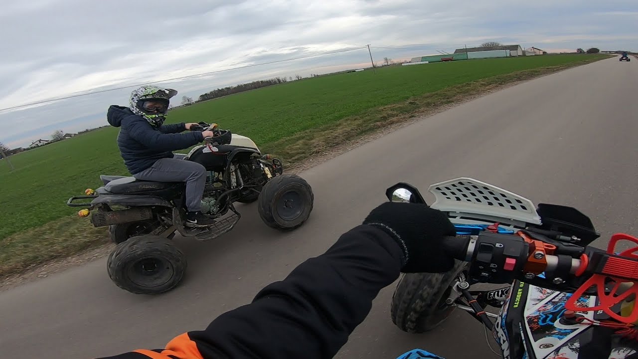 Jazda z Widzami na Quadach // Born2RiDE KTMer6 | Bashan200 | EGL MadMax 125