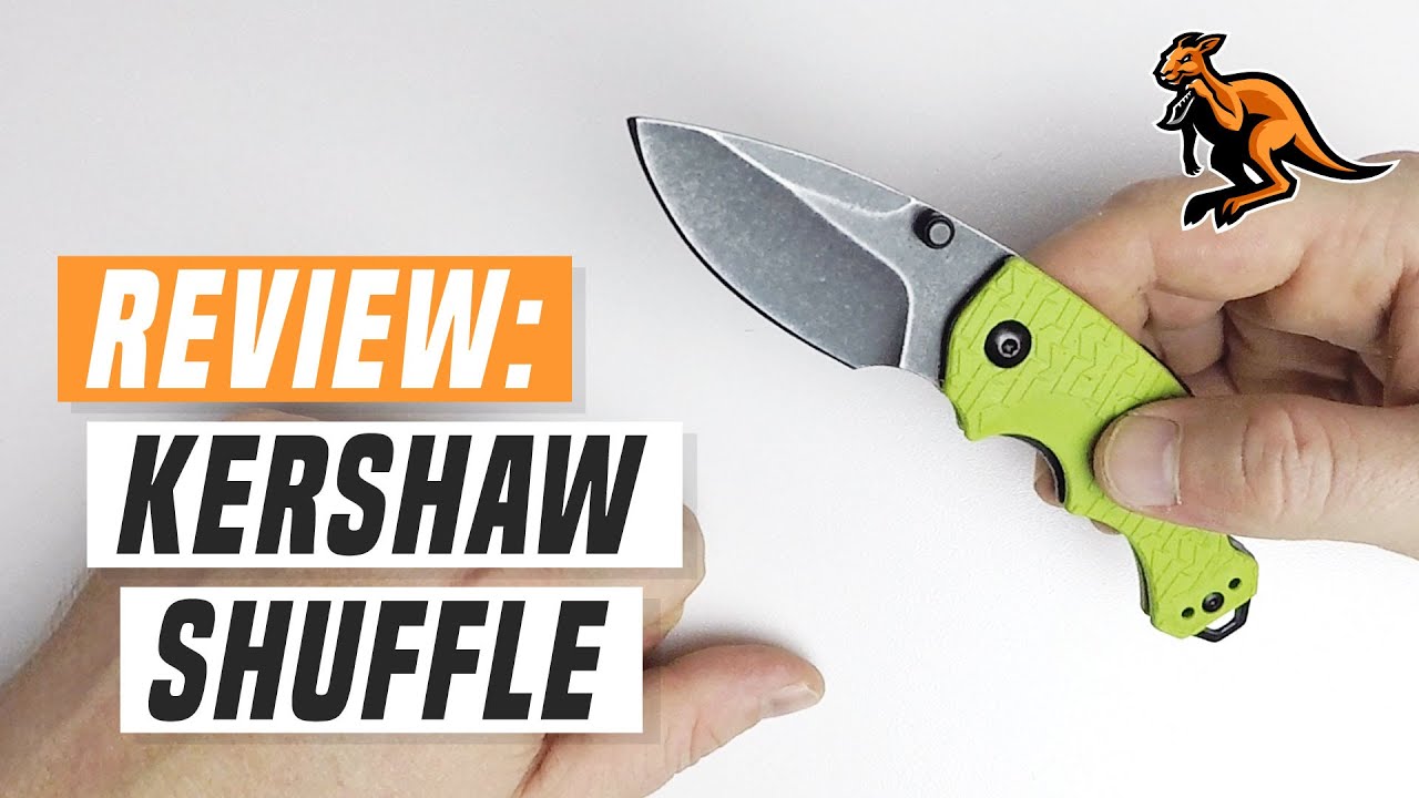 Kershaw Shuffle Lime Green Folding Knife Review! - Extac Australia