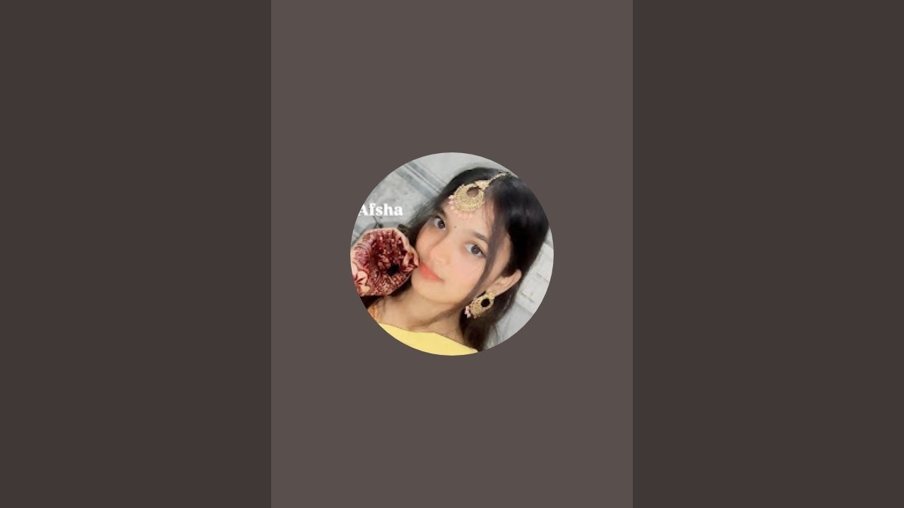 Afsha  is live like and share 