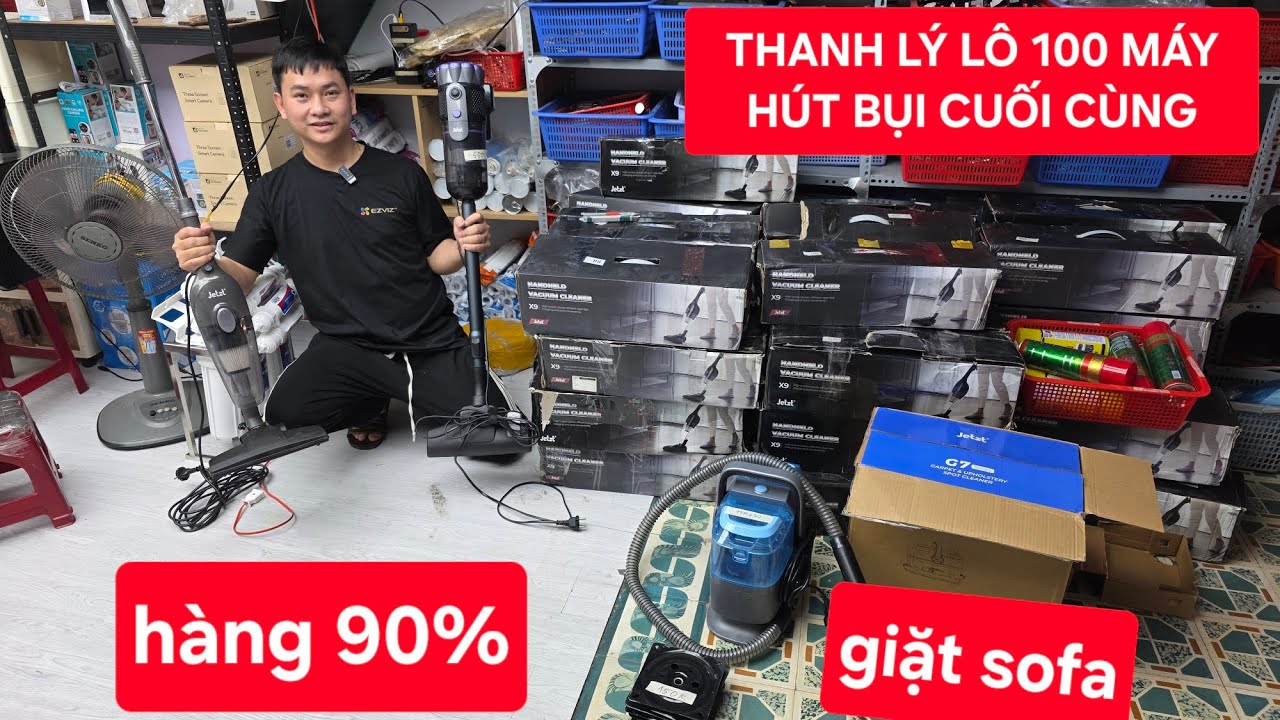 LÔ HÚT BỤI CUỐI NĂM.MÁY GIẶT SOFA HÀNG 90%.HÚT BỤI X9 BAO SHIP. THANH LÝ GIÁ RẺ 0378539922