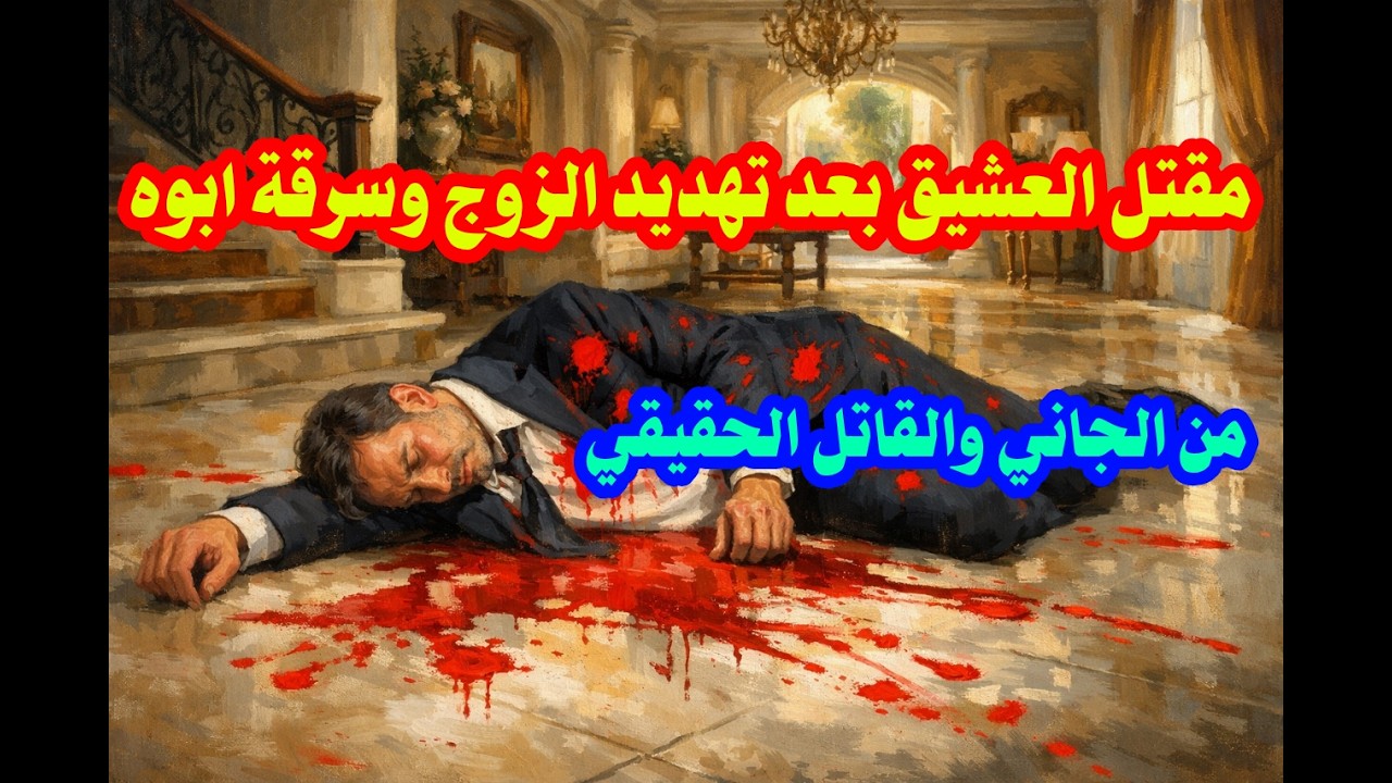 من الجاني والقاتل الحقيقي وحل لغز مقتل العشيق القديم بعدما هدد الزوج وسرق ثروة ابوه