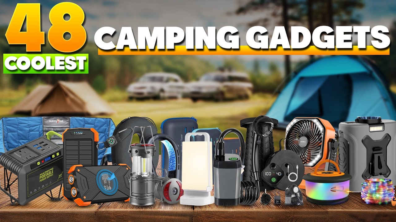48 Coolest & Smartest Camping Gadgets On Amazon