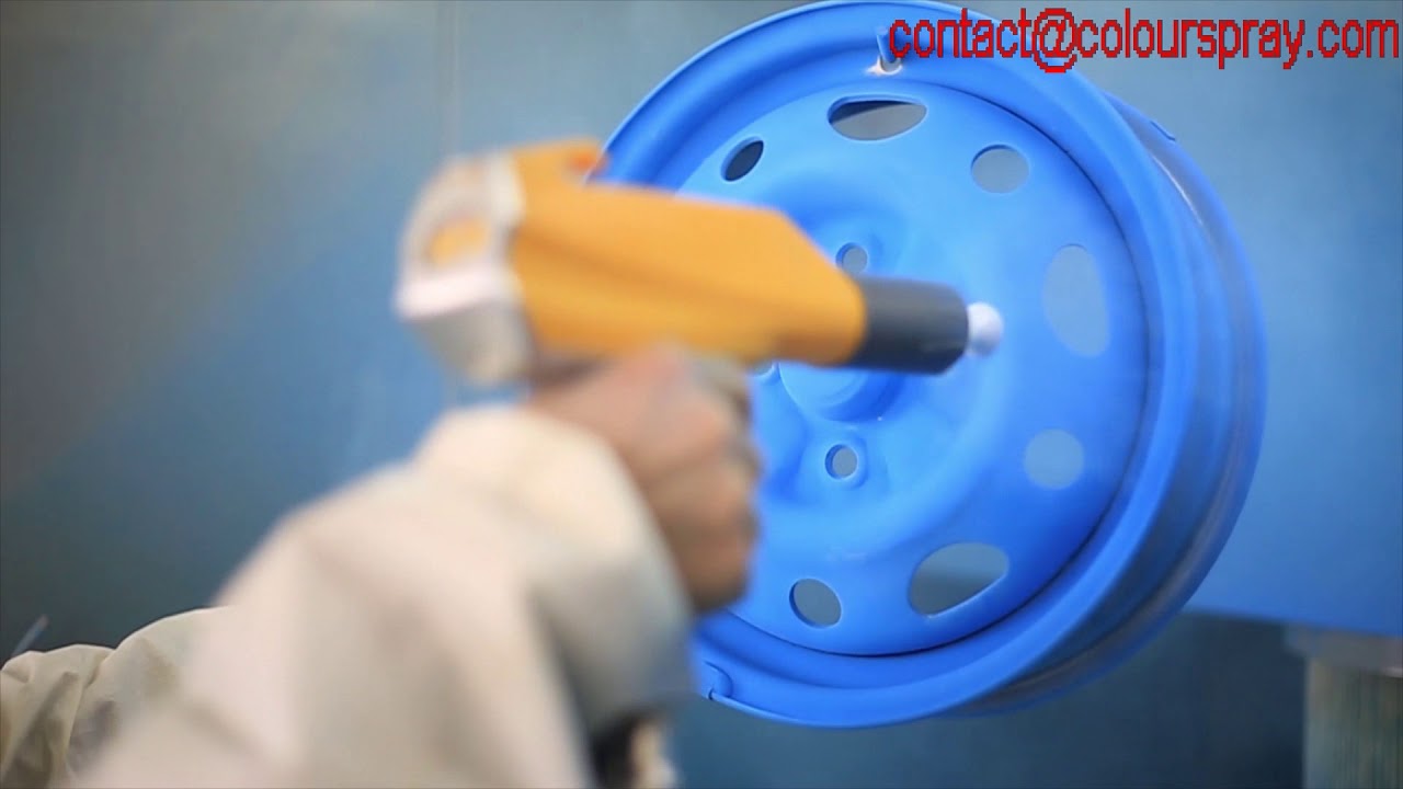 COLO Powder Coating Equipment for Car Rims/ Wheels,