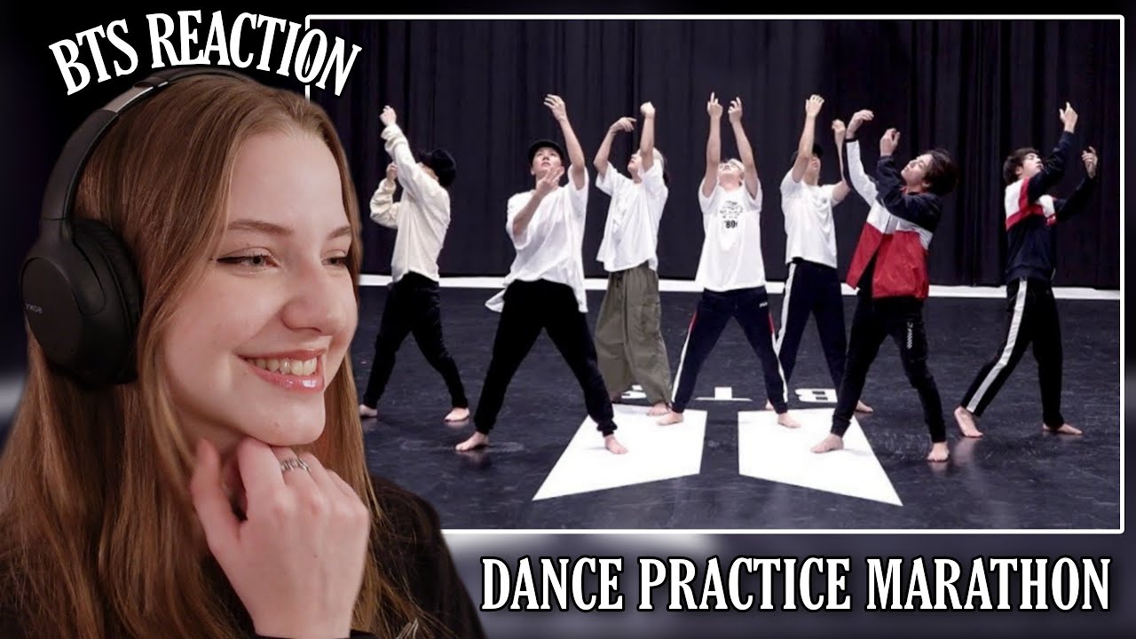 BTS DANCE PRACTICES REACTION (방탄소년단) - BLACK SWAN, FAKE LOVE, BLOOD, SWEAT, & TEARS, ON
