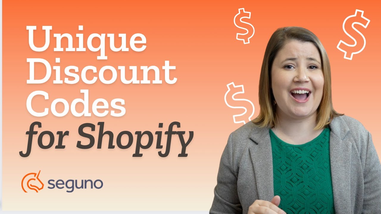 How to create unique discount codes in Shopify