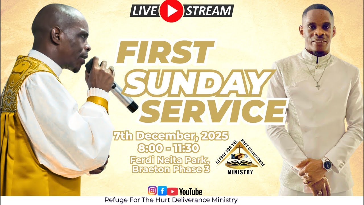 Refuge For The Hurt Deliverance Ministry | First Sunday Service | December 7, 2025