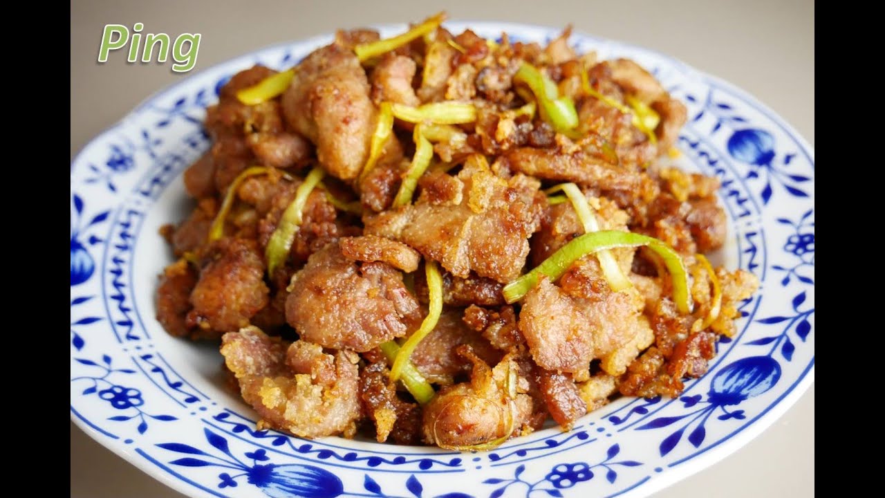 Schweinefleisch süßsauer beim Chinesen