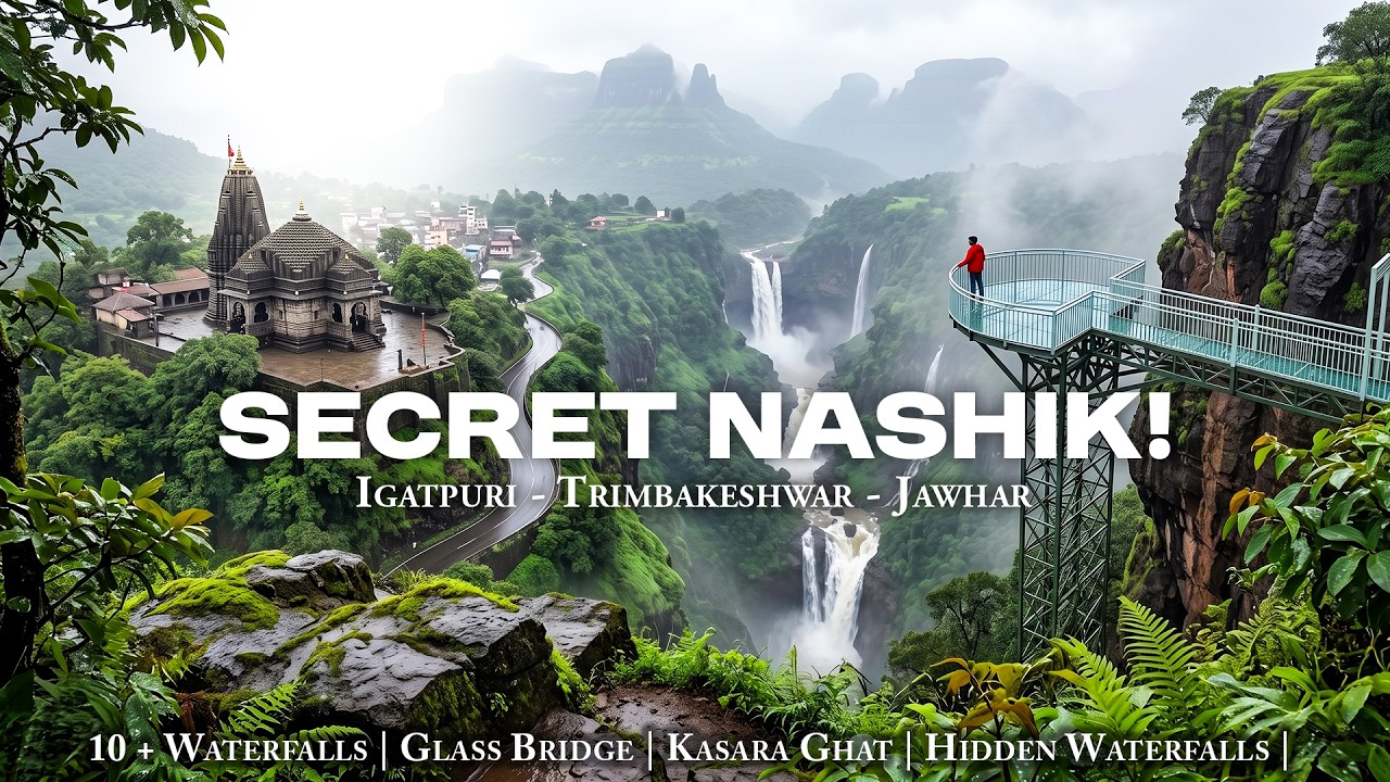 10 Hidden Waterfalls Near Trimbakeshwar You NEVER Knew Existed! | Nashik