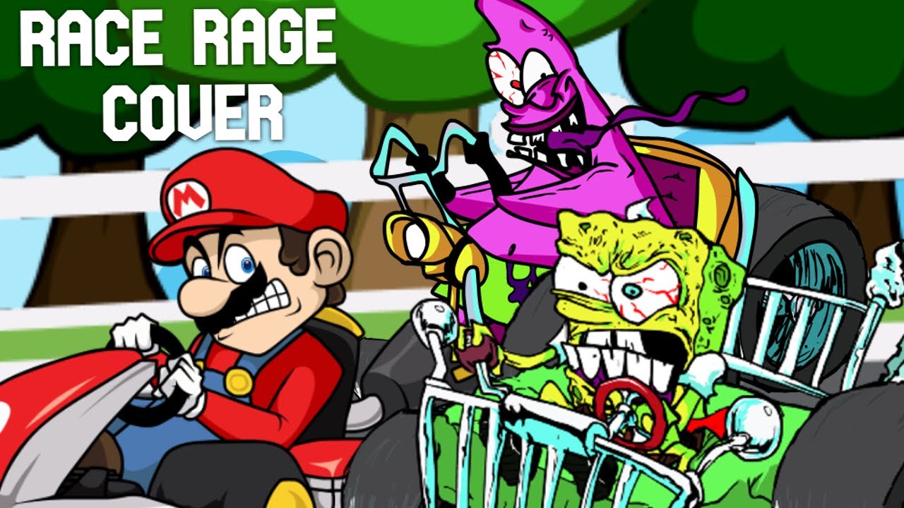 Mistful Crimson Morning: Race Rage Cover - VS Racing Mario | FNF MODS
