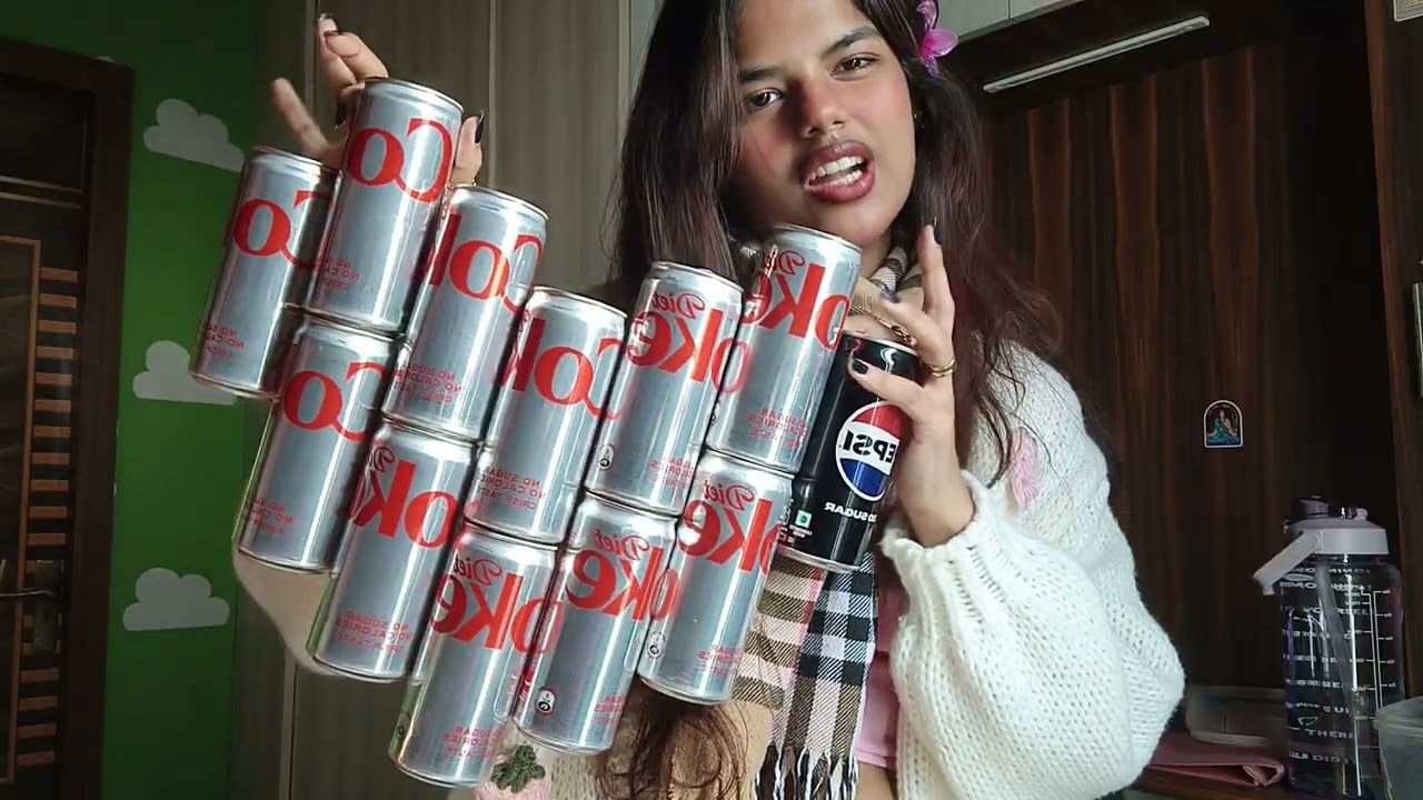 Pinterest inspired *Diet Coke* wall decor 🤍