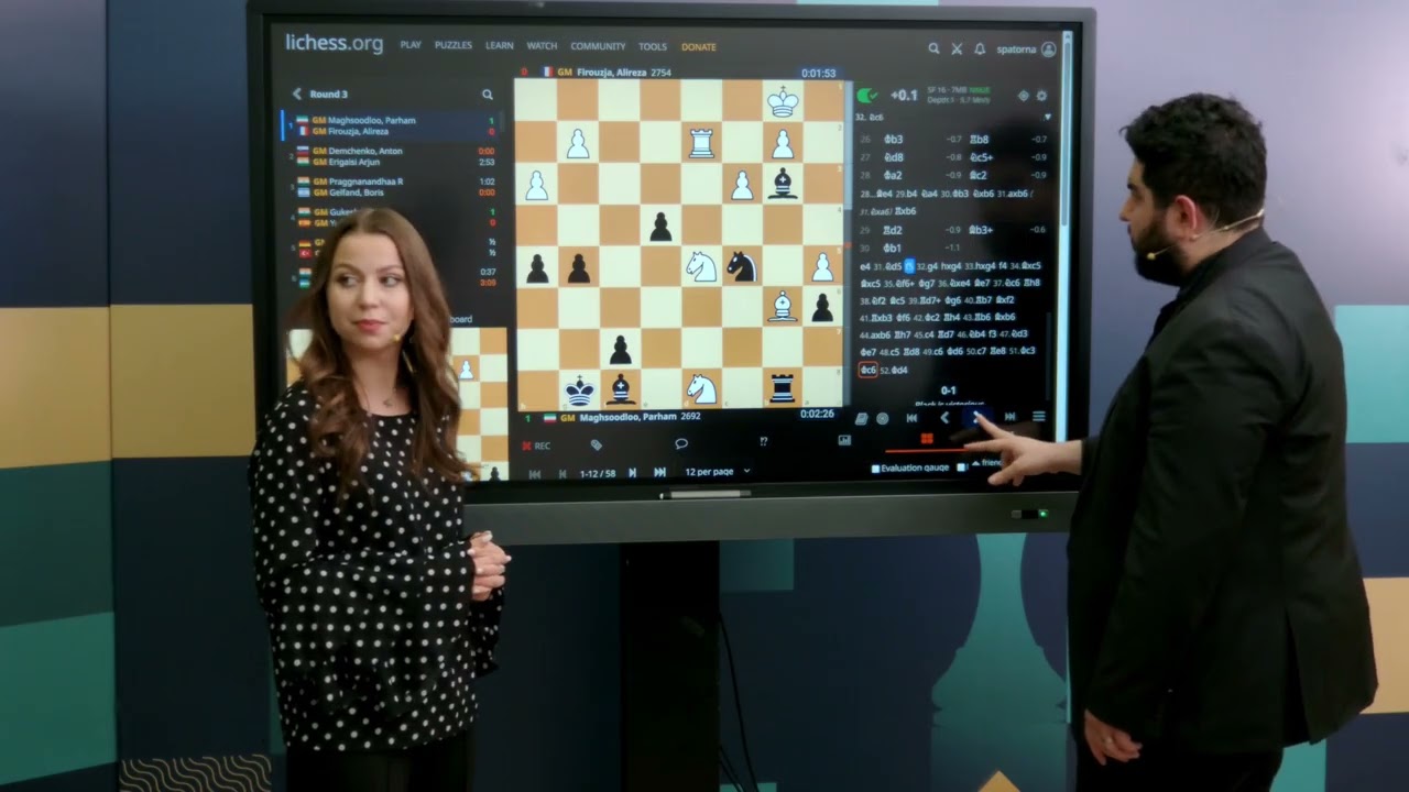 🇮🇷 Parham Maghsoodloo on his victory against Alireza Firouzja 🇫🇷 | Round 3 | FIDE Grand Swiss 2025