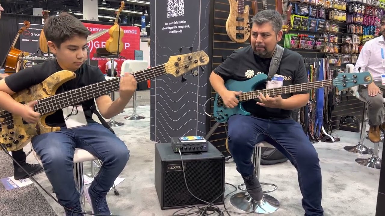 Namm Show 2022 Maximo Olmedo And Riggo Olmedo Fadic