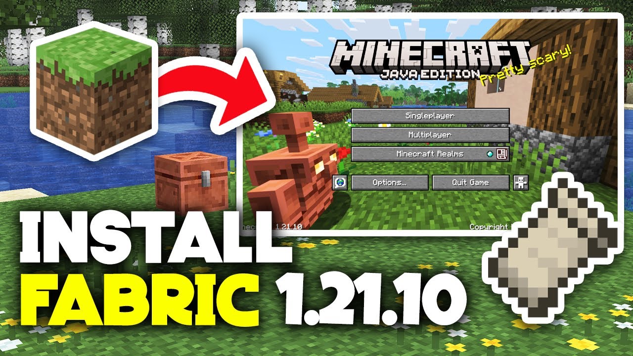 How to Download & Install Fabric 1.21.10 for Minecraft (Mod Minecraft)