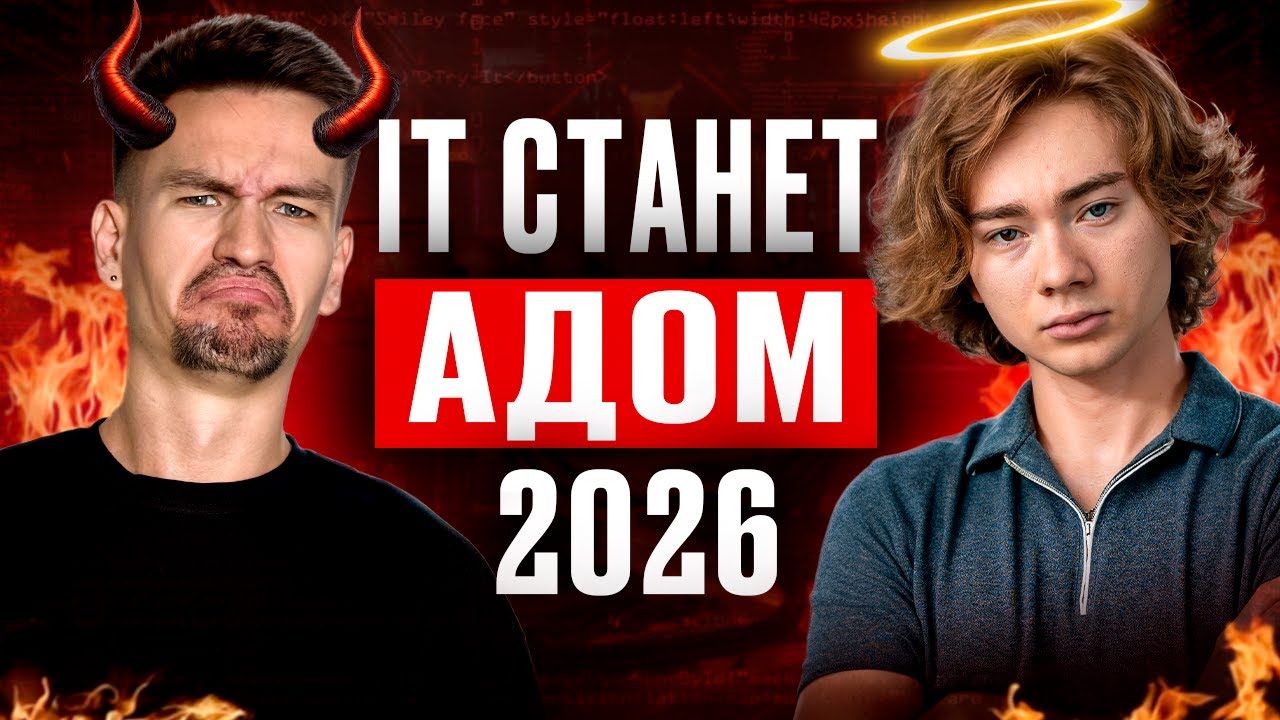 либо НАКРУТЧИК, либо БЕЗРАБОТНЫЙ - IT реалии в 2026 - feat. Андрей Царёв