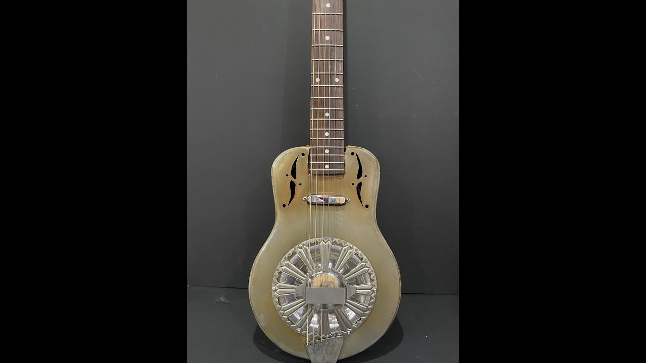 DIY Steel Body Resonator Guitar