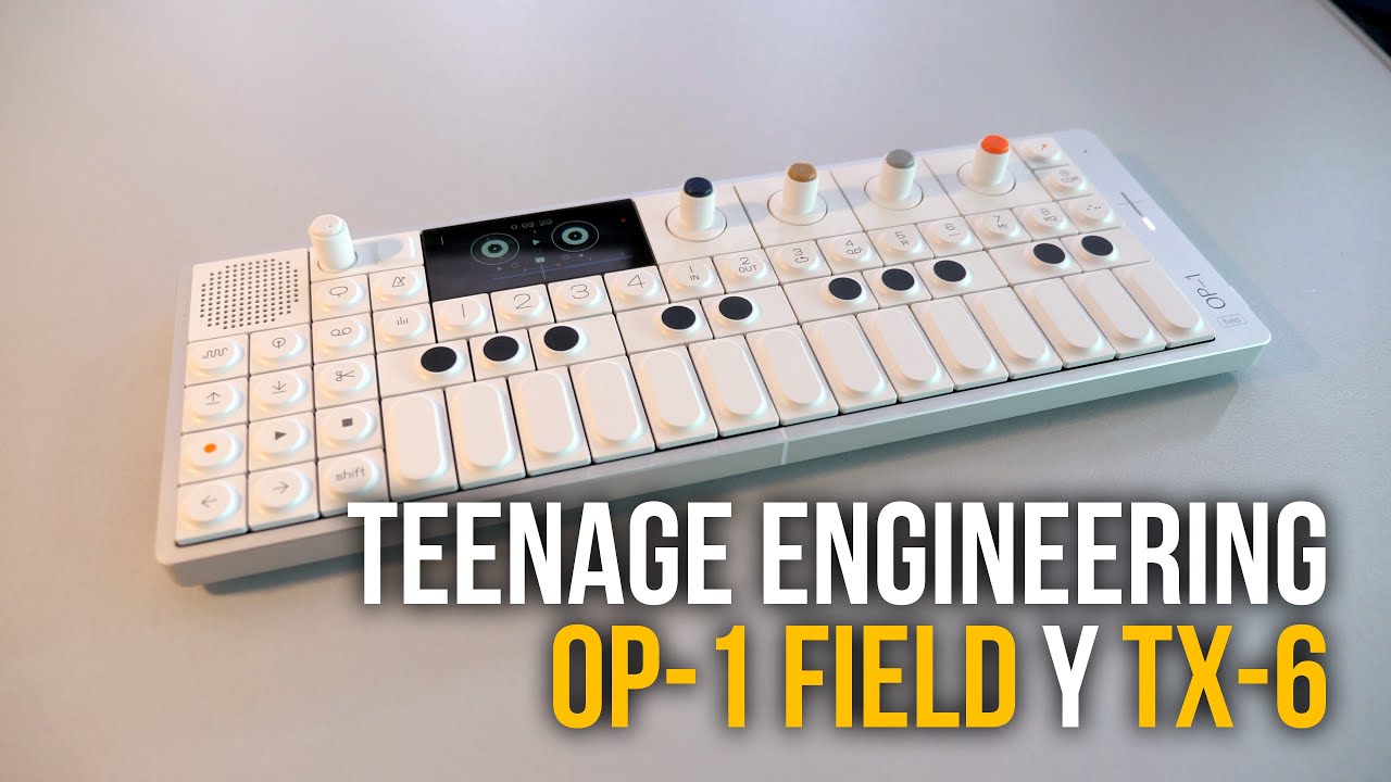 Teenage Engineering OP-1 Field y TX-6: miniaturas con estilo y tecnología