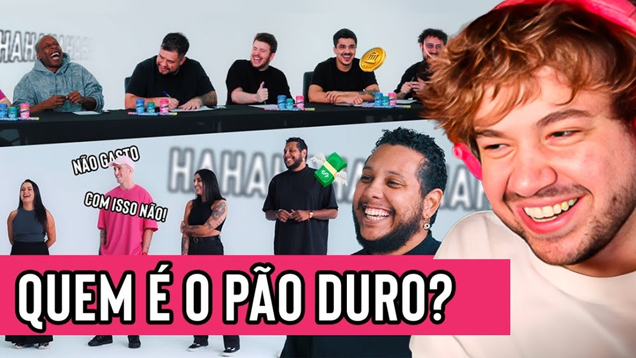 QUEM &Eacute; O P&Atilde;O DURO? - React Aqueles Caras